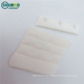 Fashion White 55mm Bra Hook and Eye Fastener with Nylon Fabric Brushed for Underwear Bra Accessories